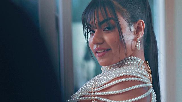 ADULT TIME - Horny T-Girl Eva Maxim Turns Photoshoot Into a Fuck Session With Big Booty Summer Col