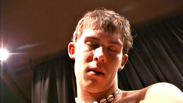 Kris Heyden has a bit of the bad boy look to him, and that's sexy all by itself. But once the 18 year old strips out of his clothes, we discover the treat he's been hiding.