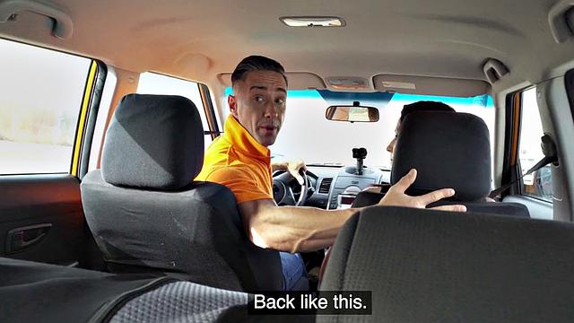 Dashcam learner cockriding