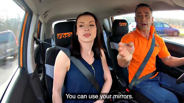 Dashcam learner cockriding