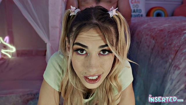 Delilah Shows her Pink