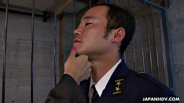 Kei gets cum all over for the first time