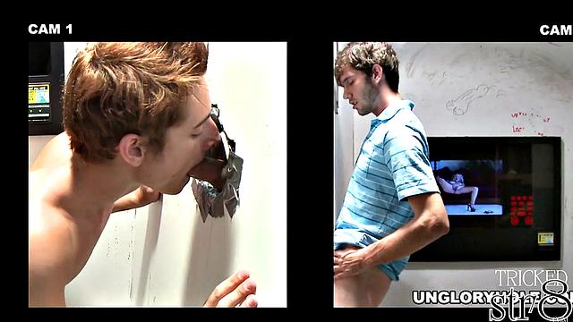 Batied straight guy fooled by gay