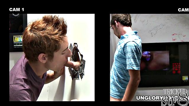 Batied straight guy fooled by gay