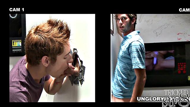 Batied straight guy fooled by gay