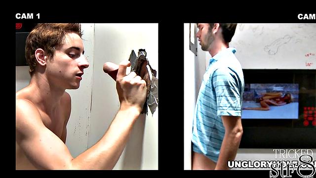 Batied straight guy fooled by gay