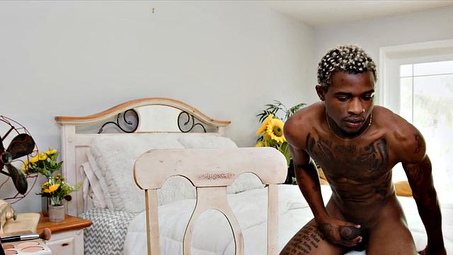 Busty Black amateur nympho fucked by BBC till facial