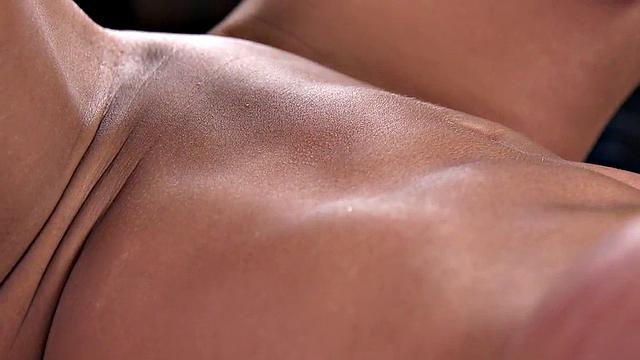 BDSM submissive suffers in foot spanking and fetish