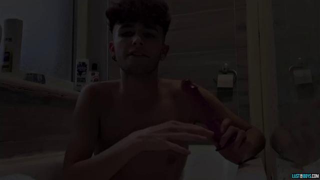 Malachi Cooper Gets a Dildo in His Wet Hole