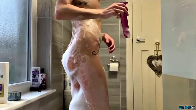 Malachi Cooper Gets a Dildo in His Wet Hole