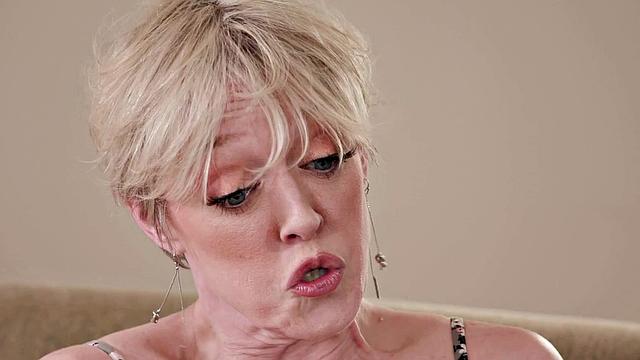 DEVILS FILM - Busty MILF Dee Williams Gives Titty Fuck While Naughty Stepdaughter Is Watching