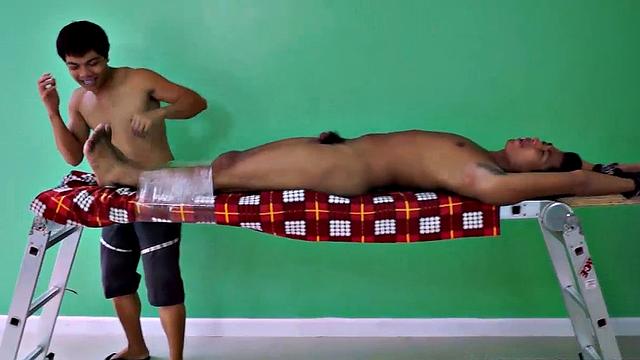 Josh Racked and Tickled