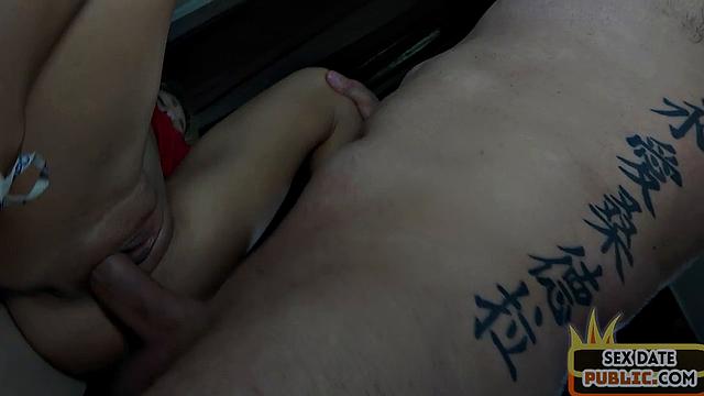 Real public petite babe gets fucked in hotel room