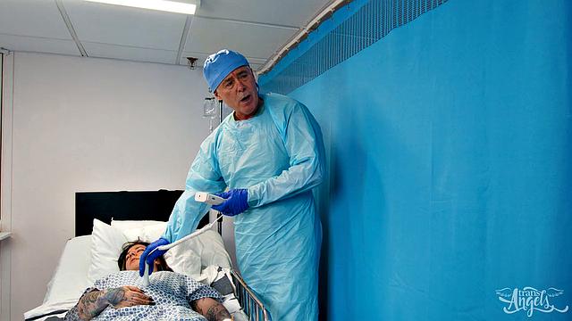 Horny Nurse Wants Some DILF Action