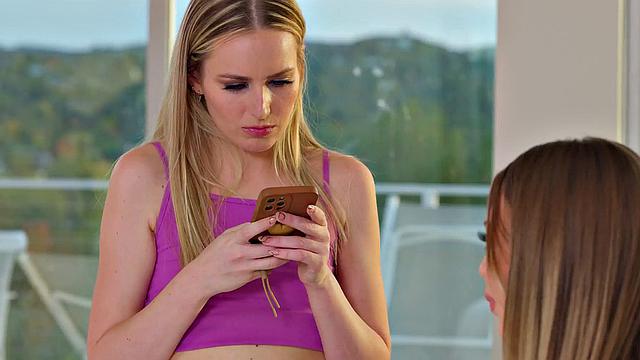 Dirty dykes fingering wet pussies while licking