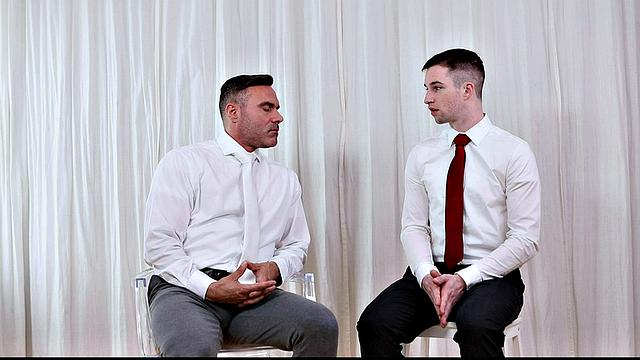 President Skye turns Elder Knoxx's confession into a wild bareback session