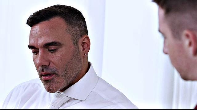 President Skye turns Elder Knoxx's confession into a wild bareback session