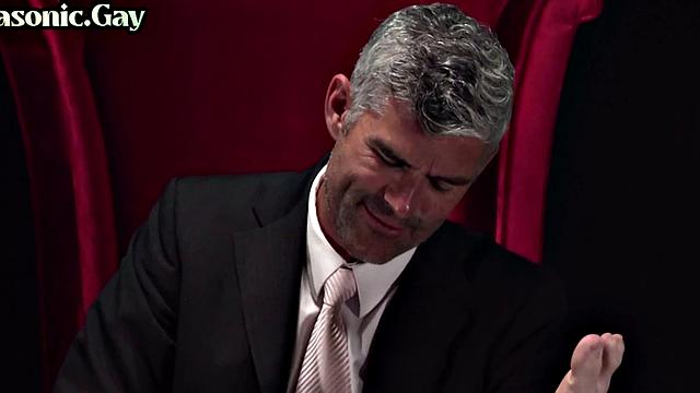 Religious stud gets dildofucked by masonic DILF