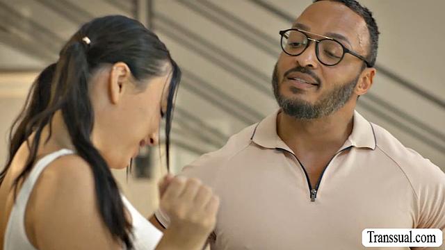 Hanging out with my hot TS stepdaughter