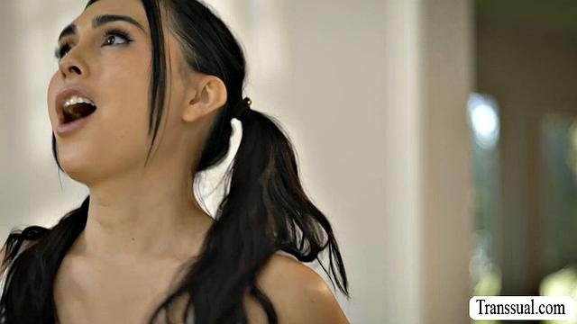 Hanging out with my hot TS stepdaughter