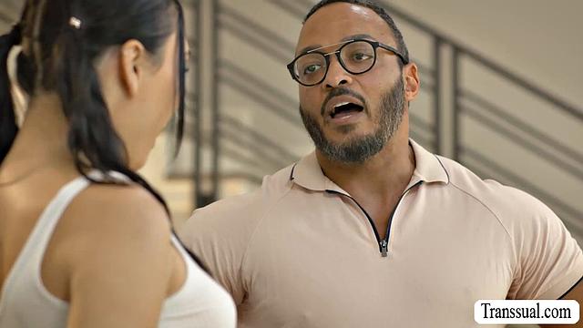 Hanging out with my hot TS stepdaughter