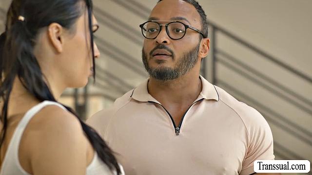 Hanging out with my hot TS stepdaughter