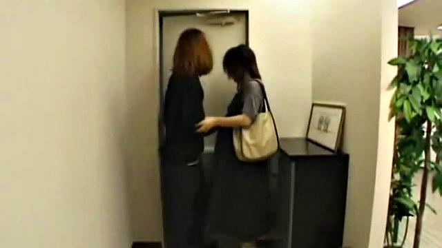 Preggo Japanese gets her pussy drilled