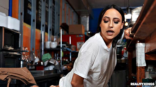 Karen Fucks Coffee Shop Girl