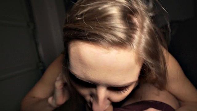 Public POV slut fucked by white dick in missionary