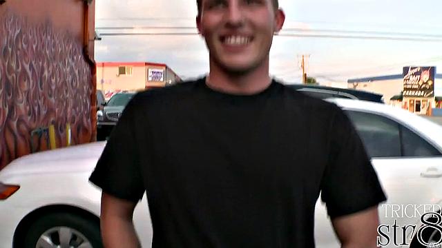 21yo handsome guy gets blowjob by gay