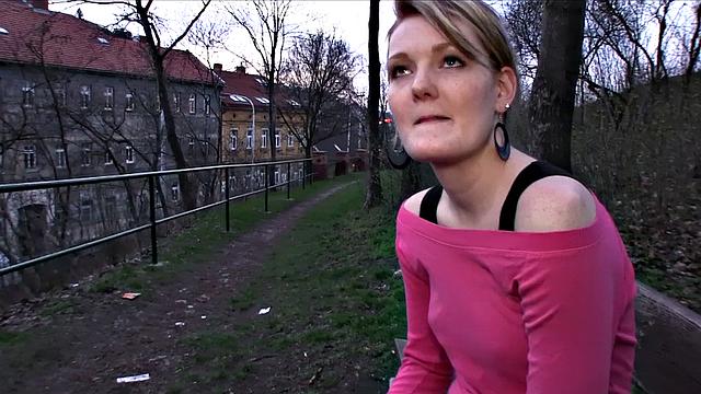 With No Money To Pay, Cutie Gets A Dick In The Mouth