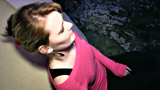 With No Money To Pay, Cutie Gets A Dick In The Mouth