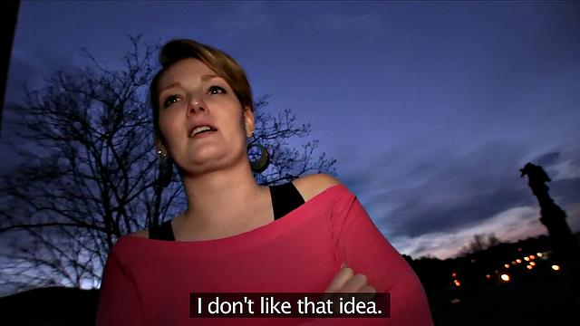 With No Money To Pay, Cutie Gets A Dick In The Mouth