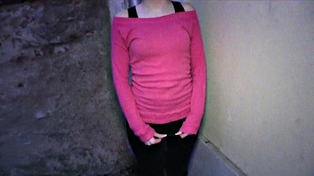 With No Money To Pay, Cutie Gets A Dick In The Mouth