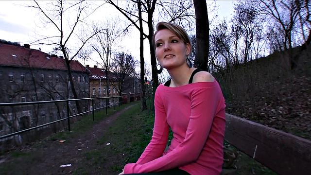 With No Money To Pay, Cutie Gets A Dick In The Mouth