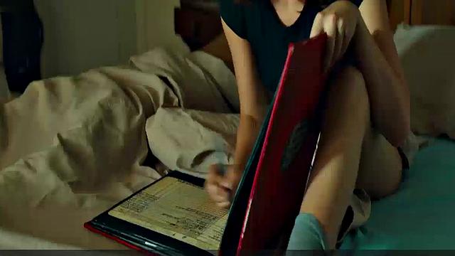 Zoey Deutch gets naughty in the billiards room while showing off her sexy curves in a sexy interracial video