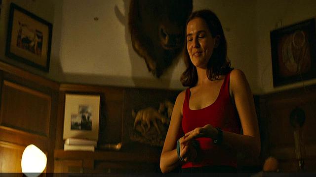 Zoey Deutch gets naughty in the billiards room while showing off her sexy curves in a sexy interracial video