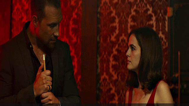 Zoey Deutch gets naughty in the billiards room while showing off her sexy curves in a sexy interracial video