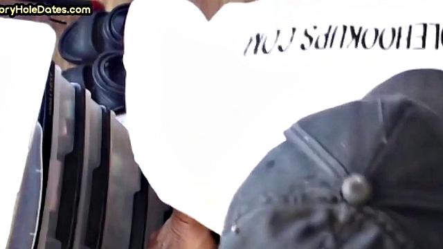 Greedy amateur gloryhole DILF sucks in homemade closeup