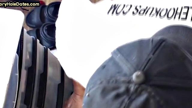 Greedy amateur gloryhole DILF sucks in homemade closeup