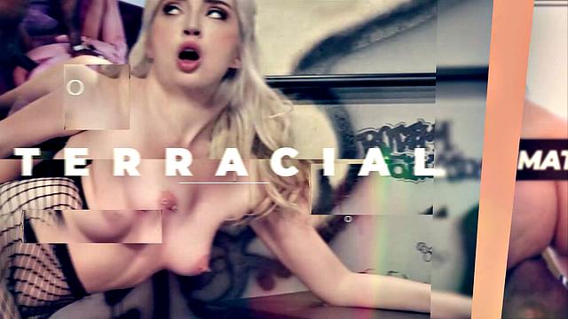 Big Titty Beauty SKYLAR VOX In 5 Cock Gangbang - BlacksOnBlondes