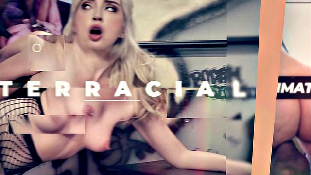 Big Titty Beauty SKYLAR VOX In 5 Cock Gangbang - BlacksOnBlondes