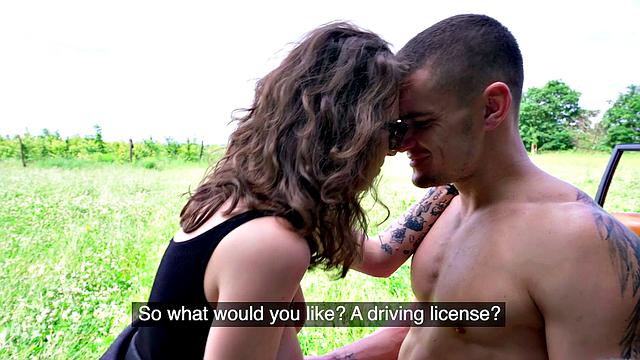 Naughty Czech MILF instructor teaches student how to please her in high heels