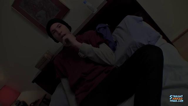 Straight Guy Bangs Fleshlight - Jake Reid