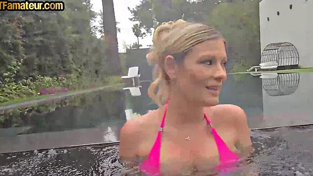 Big-titted MILF banged in POV