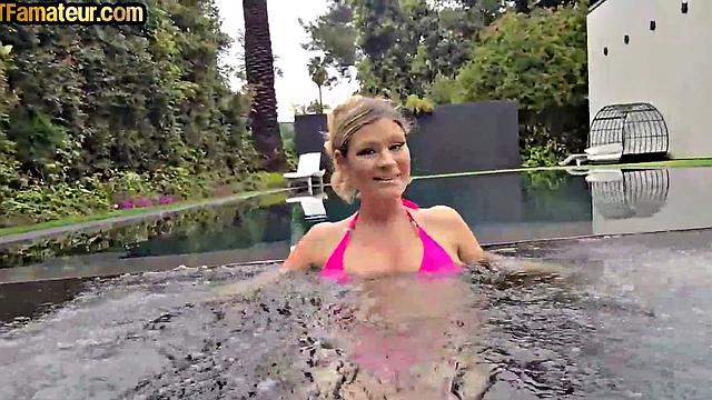 Big-titted MILF banged in POV