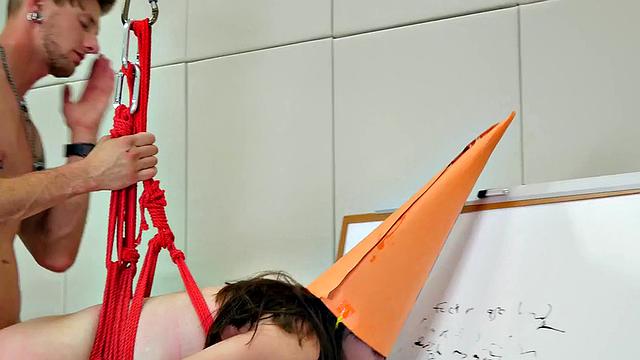 Submissive teen rammed full of cock