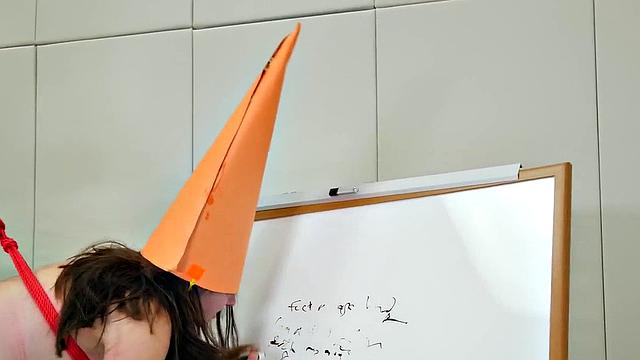 Submissive teen rammed full of cock