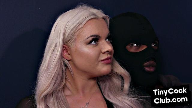 Degrading small guy with BBC