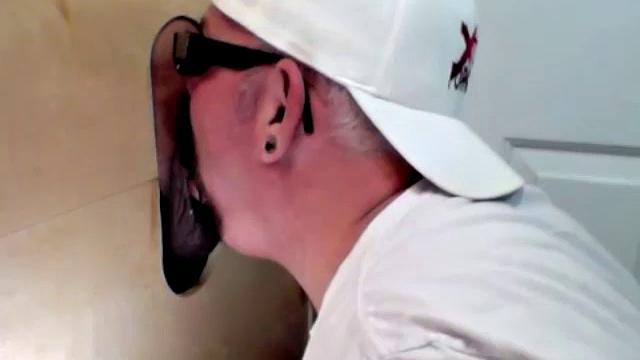 Gloryhole Black Cock Suck and Fuck